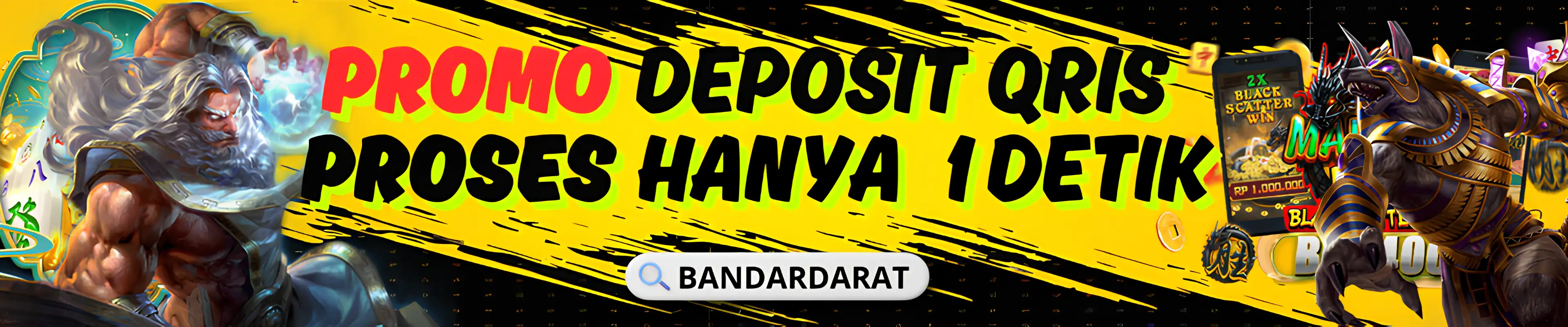 PROMO DEPOSIT QRIS - PROSES INSTAN!!